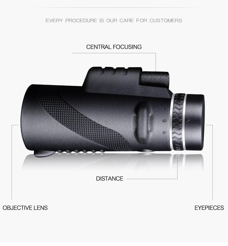 Clear Vision™ Mobile Monocular - Professional Mobile Phone Monocular 40x60